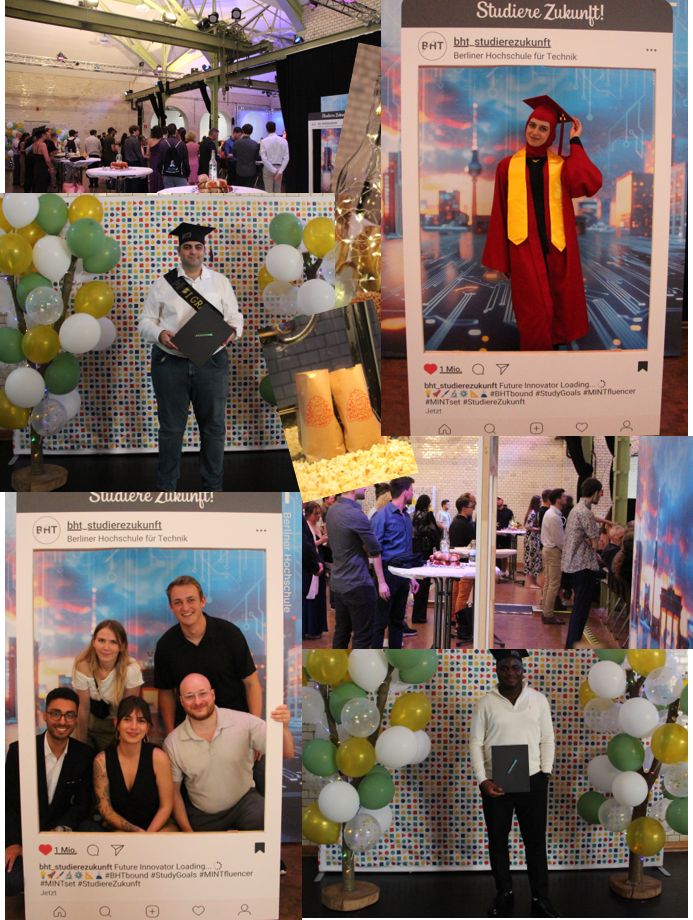 Graduation ceremony at BHT, Department VI