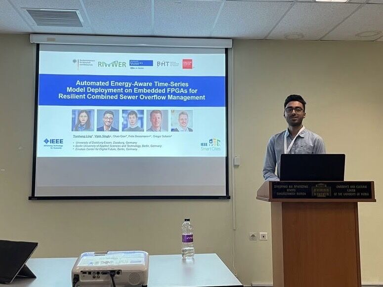 Presented our FPGA deployment paper at IEEE ISC2 2025 in Patras