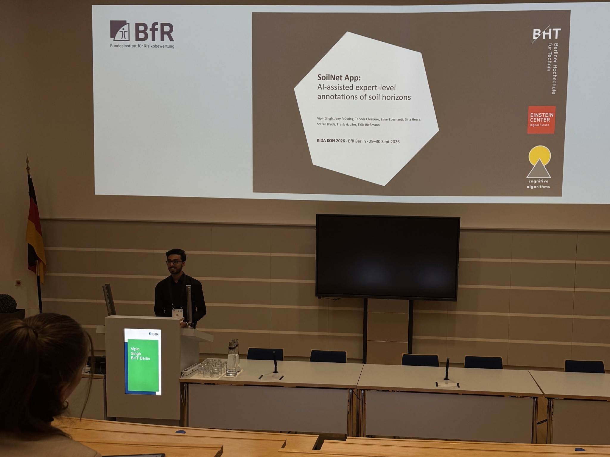Presented the SoilNet App at KIDA-KON 2026 in Berlin